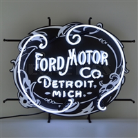 Ford Motor Company 1903 Heritage Emblem Neon Sign