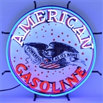 American Gasoline Neon Sign