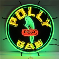 Polly Gas Neon Sign