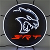 Dodge Hellcat SRT Neon Sign