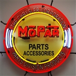 Mopar Circle Neon Sign