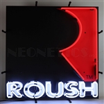 Roush Square R Neon Sign