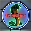 Shelby Cobra Circle Neon Sign with Backing