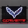 Corvette C7 Junior Neon Sign with Backing