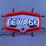 Texaco Hexagon Junior Neon Sign