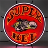 Super Bee Neon Sign with Backing