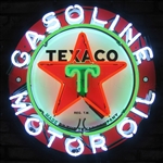 Texaco Gasoline Neon Sign