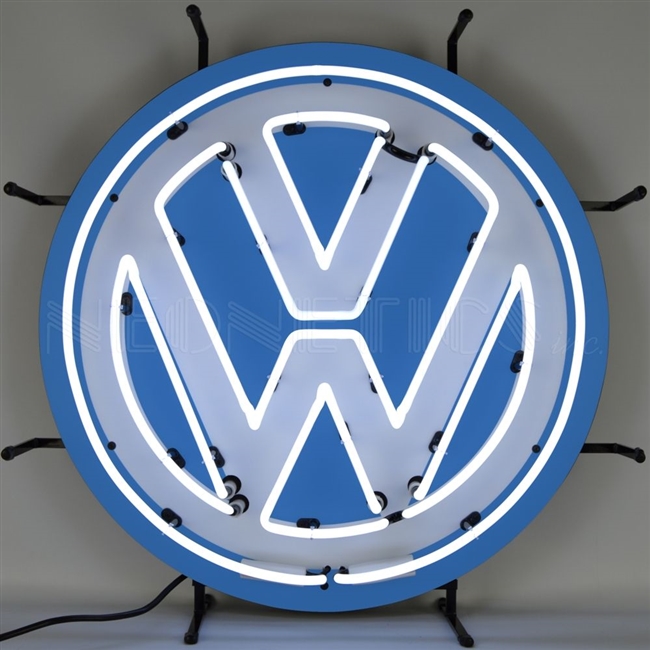 Volkswagen blue domed emblems