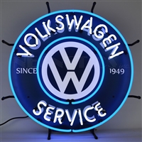 Volkswagen Service Neon Sign