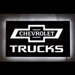 Chevy Trucks Slim LED Sign