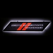 Dodge Slim LED Sign