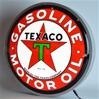 Texaco Motor Oil 15 Inch Backlit LED Lighted Sign