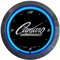 Camaro Neon Clock