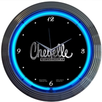 Chevelle Neon Clock