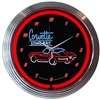 Corvette C2 Stingray Neon Clock