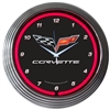 Corvette C6 Neon Clock