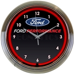 Ford Performance Neon Clock