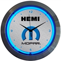 Mopar Hemi Neon Clock