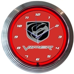 Viper Neon Clock