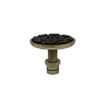 Single Screw-Up Adapter w/ Rubber Pad & 1.5â€³ Peg