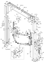 Atlas ATEXH-PRO-9D Parts Breakdown Diagram