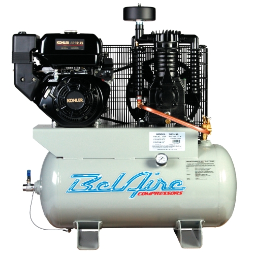BelAire Two Stage Engine-Power Reciprocating Air Compressor