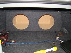 Chevrolet Impala Single / Dual Subwoofer Box