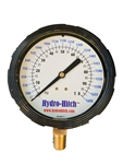 4" Glycerin Filled 0-100 PSI /0-1680 GPM Dual Read Gauge