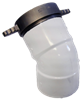 4.5" NH Female Dry Hydrant Adapter 45Â° Elbow