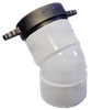 5" NH Female Dry Hydrant Adapter 45Â° Elbow