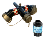 4" Male NH Digital Flow Meter & Diffuser