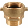 Swivel Brass Pin Lug Adapter 1.5" F x 1.5" M