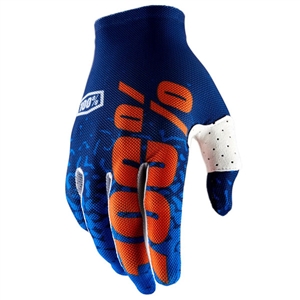 100% 2018 Celium II Gloves - Navy/Orange