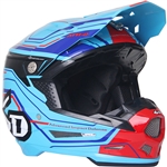 6D 2018 ATR-2 Circuit Full Face Helmet - Neon Blue