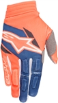 Alpinestars 2018 Aviator Gloves - Orange/Blue