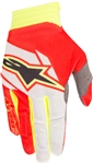 Alpinestars 2018 Aviator Gloves - Red/White/Yellow