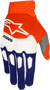 Alpinestars 2018 Racefend Gloves - Blue/Orange/White