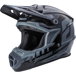 Answer 2018 AR-1 Full Face Helmet - Grey/Black