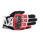 Alpinestars 2018 SMX-2 Air Carbon V2 Leather Gloves - Black/Red