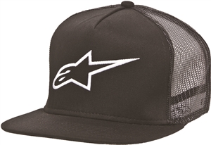 Alpinestars 2018 Corp Trucker Hat - Black