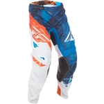 Fly Racing 2018 Kinetic Mesh Crux Pant - Blue/White/Orange