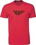Fly Racing 2018 F-Wing Tee - Red