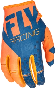 Fly Racing 2018 Kinetic Gloves - Orange/Navy