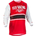Fly Racing 2018 Kinetic Mesh Jersey - Red/White/Black