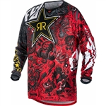 Fly Racing 2018 Kinetic Rockstar Jersey - Red/Black/White