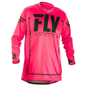 Fly Racing 2018 Lite Hydrogen Jersey - Neon Pink/Black