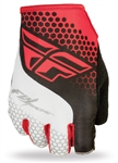 Fly Racing 2017 MTB Lite Fingerless Gloves - Red/White