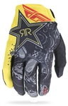 Fly Racing 2017 MTB Lite Rockstar Gloves - Black/Yellow