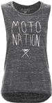 Fly Racing 2018 Womens Moto Nation Muscle Tee - Black Marble