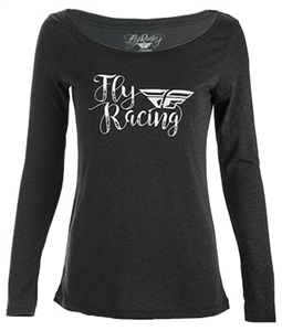Fly Racing 2018 Womens Nomad Tee - Black